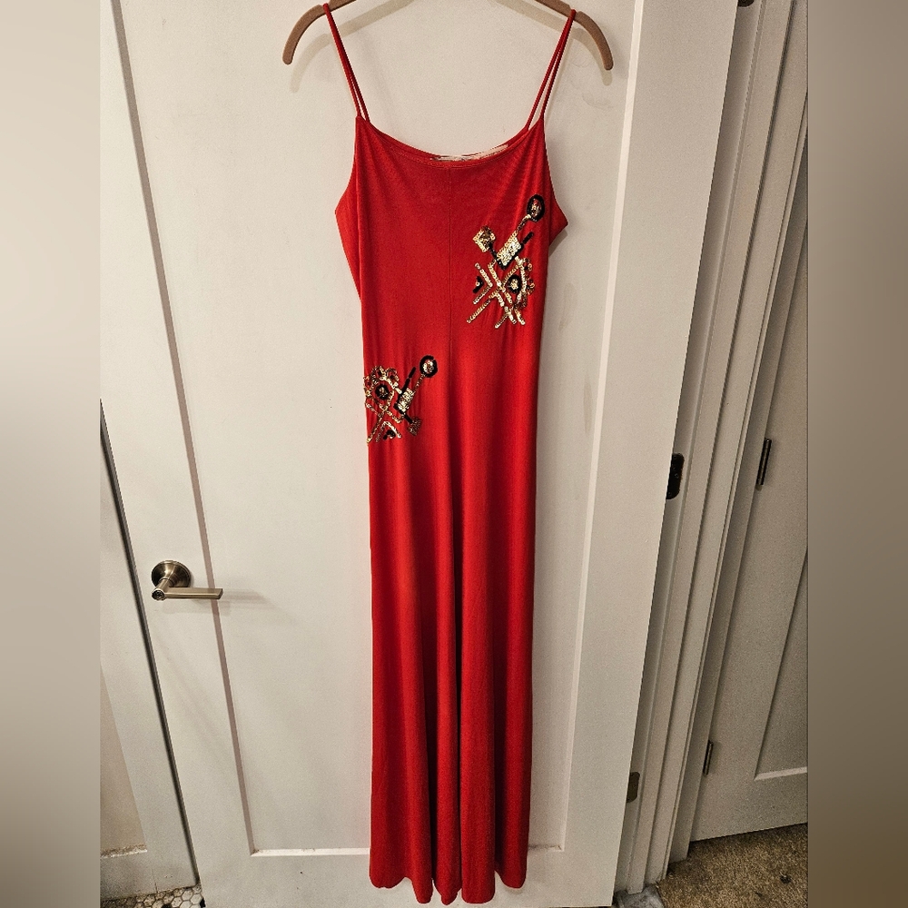 Vintage - Rare 70's - Collectors - Mr. Boots Red Evening Gown - Size 7?